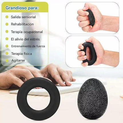 KIT DE AGARRE - FUERZA Y REHABILITACIÓN