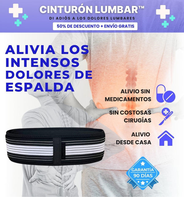 Cinturón Anti-Dolor Lumbar & Ciática