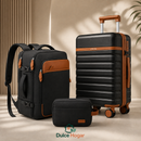 Juego de Equipaje de 3 Piezas – Valija de 20” + Mochila de 18” + Neceser