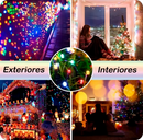 Luces Navideñas LED Solares para Exterior e Interior | Promoción Anticipada de Navidad