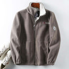 Chaqueta con capucha para hombre y forro de doble capa