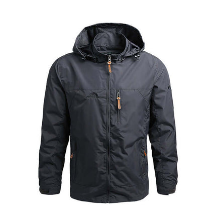 Chaqueta para exteriores: resistente al viento y al agua