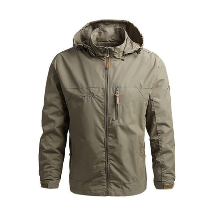 Chaqueta para exteriores: resistente al viento y al agua