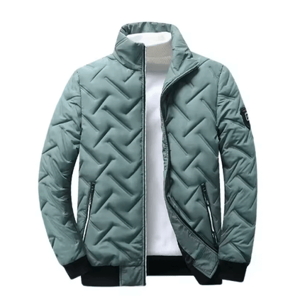 Chaqueta acolchada coreana para hombre: abrigo térmico cortavientos